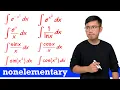 how WolframAlpha define these non elementary integrals
