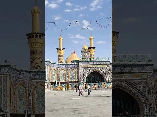 ⁣وعند العباس تنتهي أحزانك وتفتح صفحة جديدة للسعادة في حياتك يا باب الحوائج
