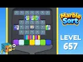 Marble Sort Level 657 Hard Walkthrough Solution