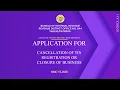 CANCELLATION OF TIN REGISTRATION OR CLOSURE OF BUSINESS Application