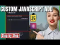 How to Add Javascript in Elementor 2026 UPDATED