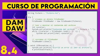 JAVA FileReader y FileWriter DAM - DAW