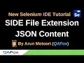 New Selenium IDE - Part 102
