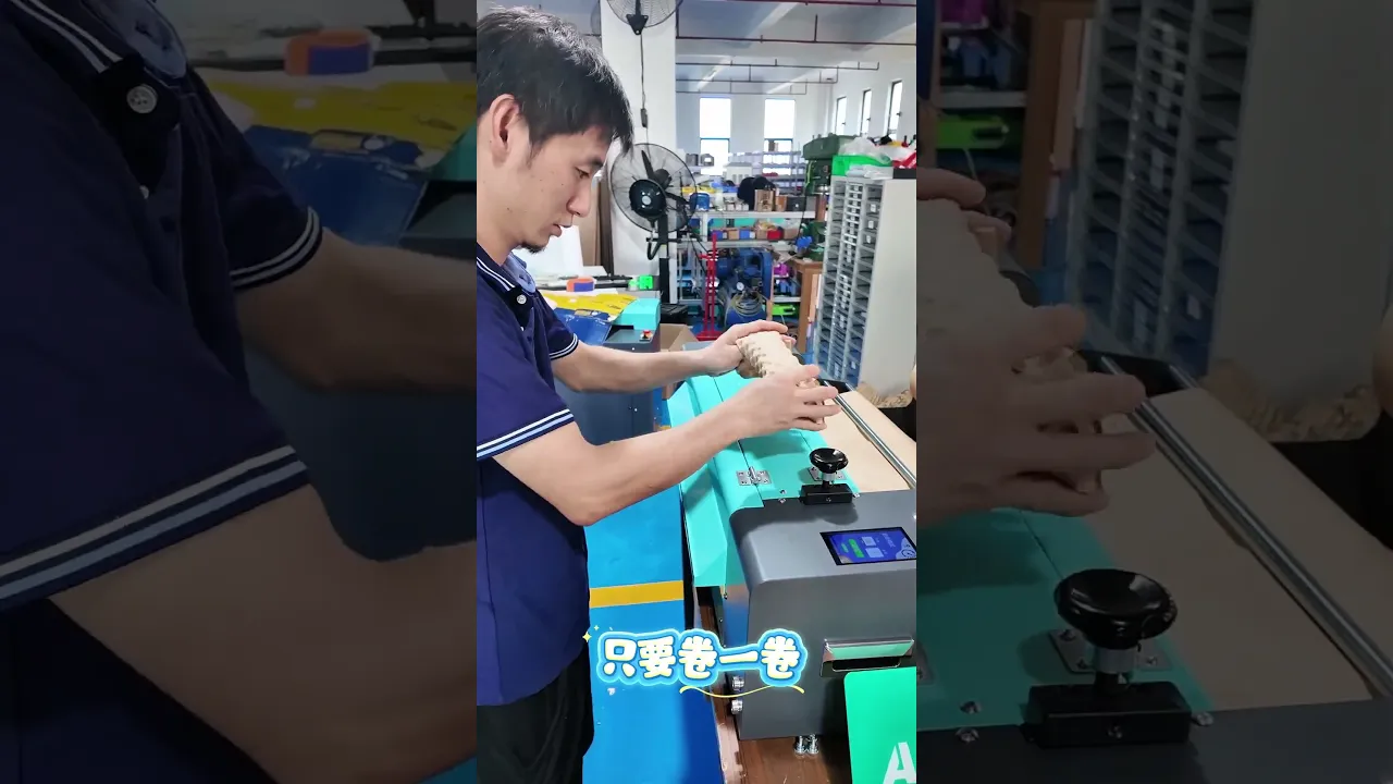 Kraft Paper Bubble Machine, rugged shock‑absorbing paper for stable cross‑border cargo transport.