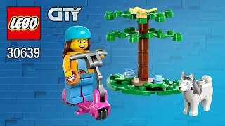 LEGO City Dog Park and Scooter (30639)[24 pcs] Step-by-Step Building Instructions @TopBrickBuilder