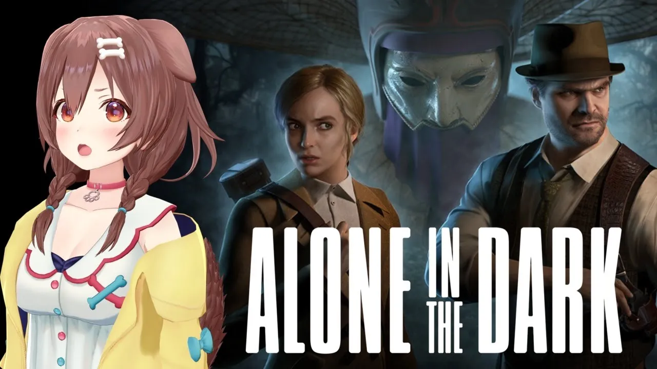 #2【ド★初見】名作らしい「Alone in the Dark」やるぞい！！【戌神ころね】
