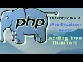 Web Development Course - Adding Two Numbers