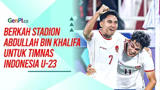Berkah Stadion Abdullah bin Khalifa untuk Timnas Indonesia U-23