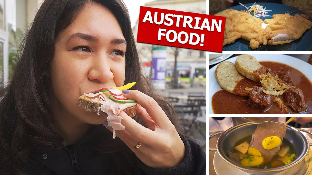 AUSTRIAN FOOD! - Wiener Schnitzel, Vienna Breakfast & More!