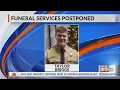 Funeral services postponed for deputy