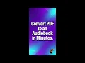 How to Convert PDF to an book in Minutes