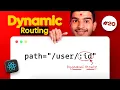 Dynamic Routing in React JS Explained in Hindi React Router Params useParams