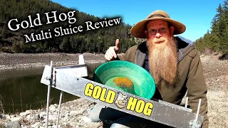 Gold Hog Multi Sluice Review First Run