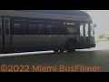 Route 77 My Least Fav Board Miami-Dade Transit 2020 Gillig 40 BRT CNG w Cummins L9N