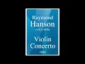 Download Lagu Raymond Hanson (1913-1976): Violin Concerto (1946)