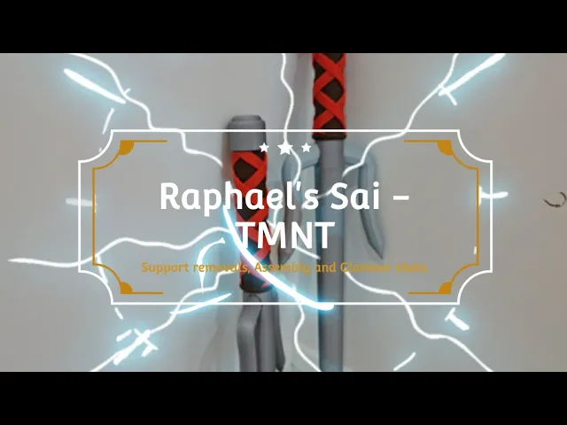 Raphael's Sai - Teenage Mutant Ninja Turtle - 1:1 Scale video thumbnail