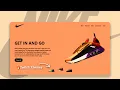 Nike Shoes Landing Page Website Design with pure HTML CSS
