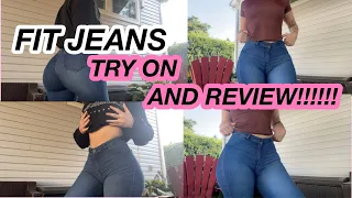 fit jeans try on haul review