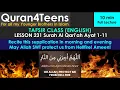 Download Lagu Quran4teens Lesson 231 Surah Al Qa'riah 1-11 Understand Quran Islam Easy Lecture Teenagers Tafseer