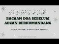 Download Lagu Doa Sebelum Adzan
