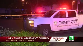 Deputies investigating after 2 men shot in Rancho Cordova