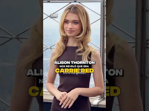 Alison Thornton nos reveló que era Carrie Red