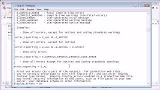 Beginner PHP Tutorial 15 More on Error Reporting YouTube