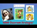 AD Classroom Strategies
