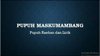 pupuh maskumambang lirik pupuh raehan karya yus wiradiredja arransemen musik deris