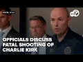 Download Lagu FULL: Utah officials hold press conference after conservative influencer Charlie Kirk shot, killed
