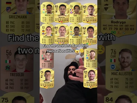 Tresoldi and Griezmann card with two nations in fifa 27