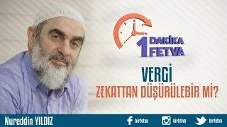 Vergi zekattan düşürülebilir mi?