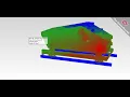 ODS Simulation Material Accumulation in Vibrating Screen Spring Pack Affecting Balance