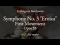 Symphony No. 3 "Eroica" in E flat major, Op. 55, 1st Movement - Beethoven (Score)