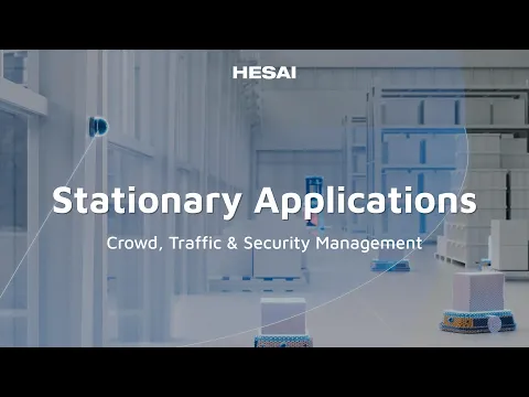 Aplicações fixas confiáveis e com privacidade preservada usando LiDAR 3D Hesai