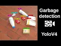 Garbage detection with Yolov4