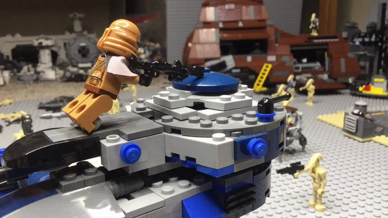 We built a LEGO Star Wars CLONE BASE but it's 2011!