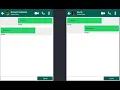 ChatApp WhatsApp UI Look-Alike Java Socket-Server Programming