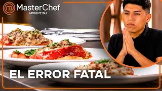 El error del capitán manda a Antonio a eliminación | MasterChef Argentina