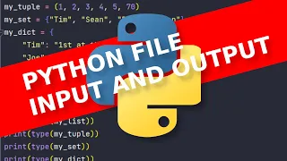 Python File Input and Output