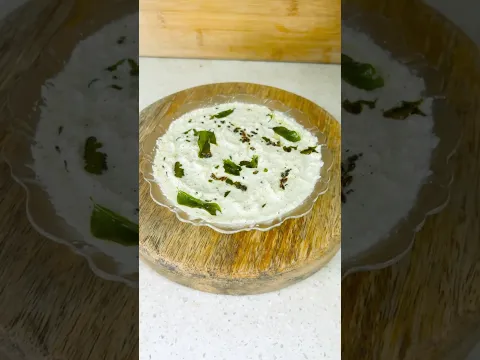 how to make coconut chutney for idli vada dosa | coconut chutney recipe #chutney #shorts #cooking