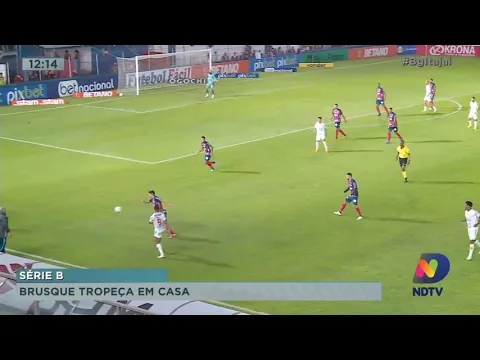 BG Esporte: Brusque tropeça em casa para o Bahia