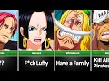 One Piece Characters and Their Goals