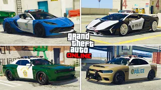 BEST Police Cars in GTA Online