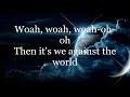 We Against the World - Hulvey (ft. Andy Mineo) {Lyrics}