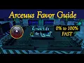 OSRS Arceuus Favor Quick Guide