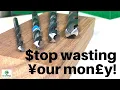Sharpen your drill bits by hand A quick how to