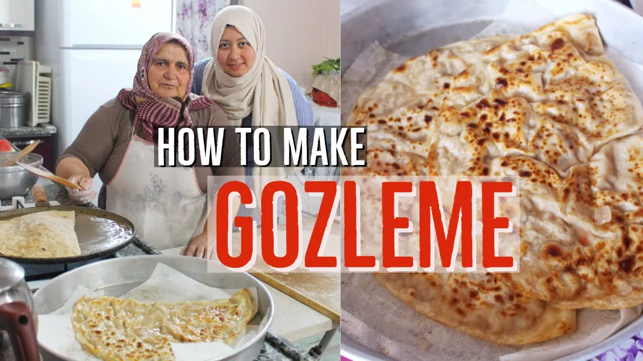 How To Make Turkish Gozleme / Best Recipe From A Local Lady