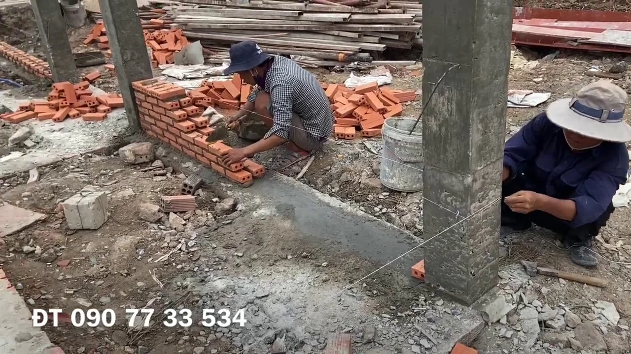 Mẹo xây tường thẳng như kẻ chỉ, chỉ cần làm điều này. Các bạn đăng ký ủng hộ kênh.