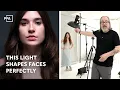 Lagu How to Use Light to Shape the Face | Key \u0026 Fill Light Tutorial for Portrait Photography
